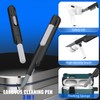 RFUNGUANGO Compatible with AirPods Pro 2 Case, Automatic Flip Carbon