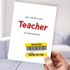 Only the Best Birthday Card for Teacher - Funny Teacher