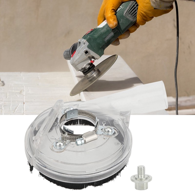Angle Grinder Accessories Transparent Polycarbonate Grinding Cover with Heightening Pad