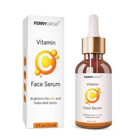 Suero Facial Con Vitamina C Ferrygrow Iluminador Y Corrector De Manchas Oscuras Cuidado Facial Antiedad Para Una Piel Radiante Tratamiento Para El Acné Y Suero Hidratante Facial