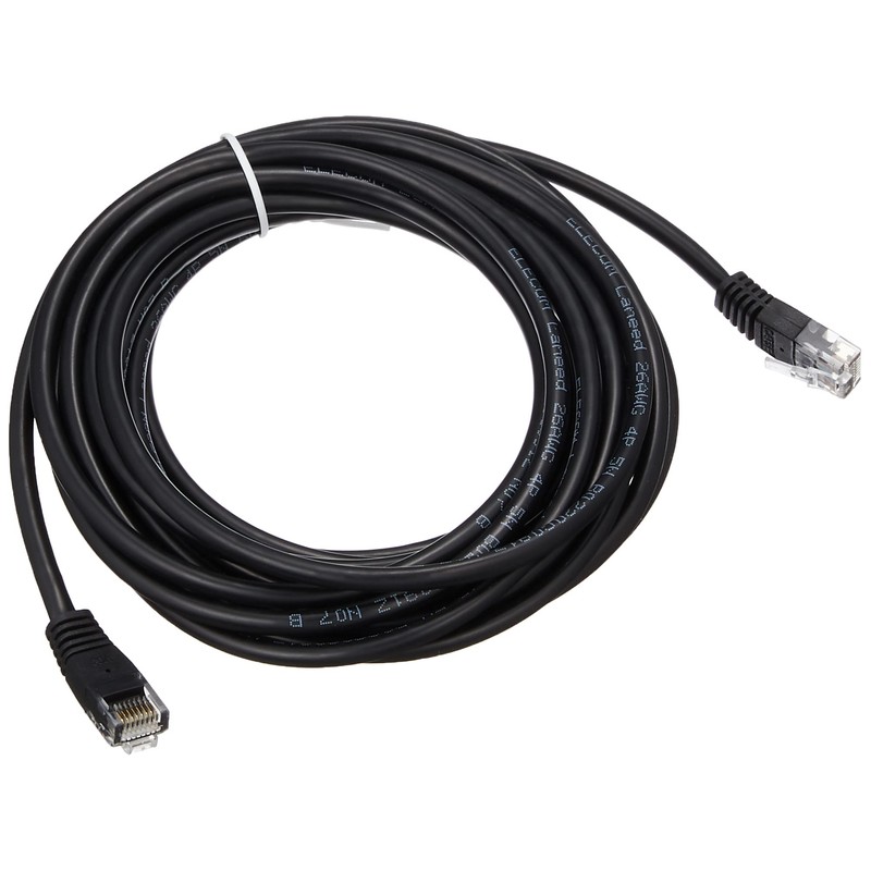 ELECOM LANケーブル CAT5E スタンダードタイプ ヨリ線ストレート 5m ブラック LD-CTN/BK5