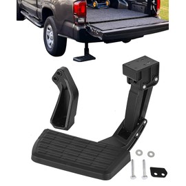 Dodomes Rear Bed Step Retractable Truck Bumper Step Replacement for Toyota Tacoma 2012 2013 2014 2015 2016 2017 2018 2019 2020 2021 2022 2023 Replaces PT392-35100
