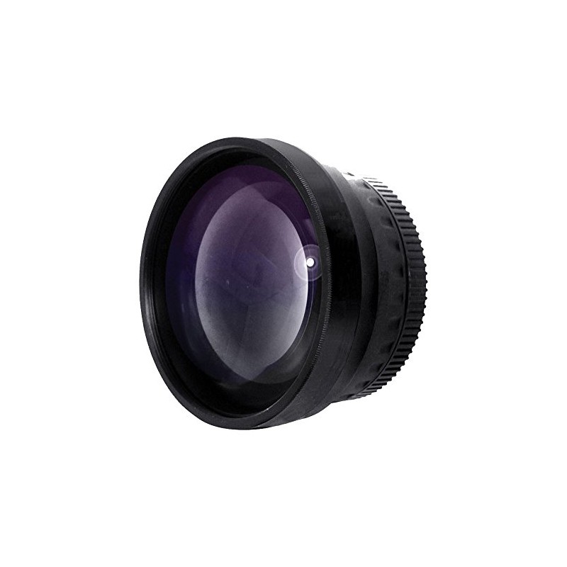 Optics 2.0x High Definition Telephoto Conversion Lens for Canon Powershot