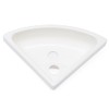 Wall Mount Corner Bathroom Sink, Boat Caravan RV Camper Corner