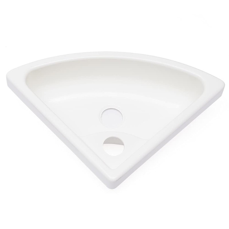 Wall Mount Corner Bathroom Sink, Boat Caravan RV Camper Corner