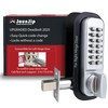 JOUNJIP Mechanical Deadbolt Lock - Keyless Entry Door Lock -