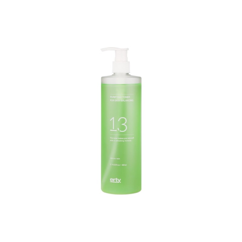 Erti 13 Purifying Toner Balancing 480ml + 10 Samples /