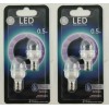 GE 2 Pack- GE Lighting LED Candelabra Base Soft White