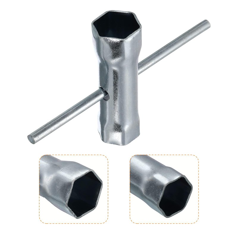 TA-VIGOR Dual End Spark Plug Spanner 17mm & 19mm, Manual