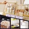 Swpeet Assortment Kit: 60 Pcs Mini Acrylic Hinges, Hasps, Lock