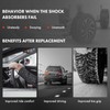 A-Premium Cab Shock Absorber Compatible with Freightliner Cascadia 2009-2017, Columbia