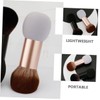 Minkissy 3 Pcs Makeup Brush Set Double-ended Cosmetics Brush Daily