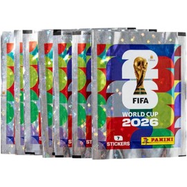 Álbum Mundial FIFA 2026 + 25 Sobres de Estampas Originales Sellados, Colección Oficial Estados Unidos México Canadá, Set para Coleccionistas y Aficionados
