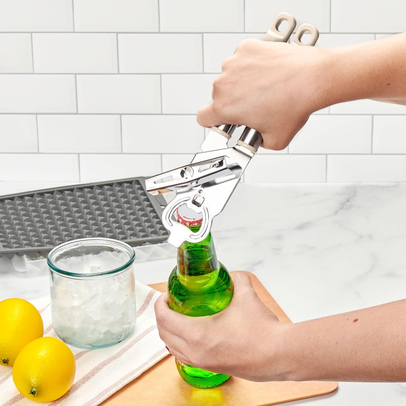 Elements 2-in-1 Can Opener Oatmeal