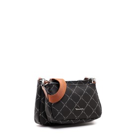 Tamaris Umhängetasche TAS Anastasia 31171 Damen Handtaschen Print black 100