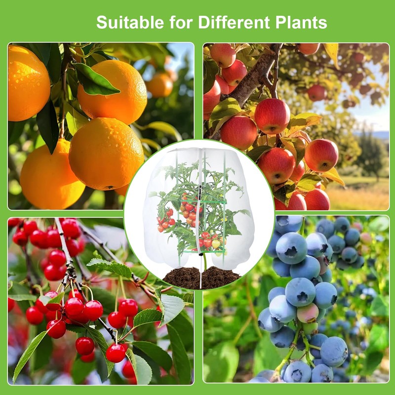 13.1 x 9.8 ft Large Tree Nets for Fruit Trees