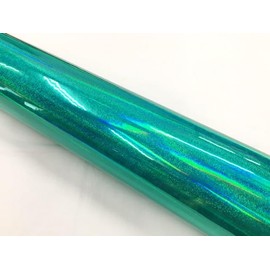 Rainbow Aurora Plating: Car Wrapping Sheet, 59.8 x 11.8 inches (152 x 30 cm), Tiffany Majora Lame Hologram Wrapping Film