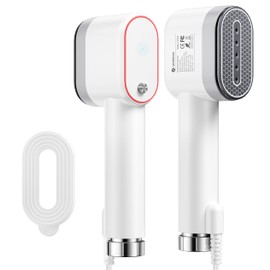 VASSON Steamer for Clothes, Handheld Clothes Steamer, 1000W Portable Fabric Steamer, 15-Second Ultra-Fast Heat Up, Ceramic Heating Steam, for Home Use and Travel