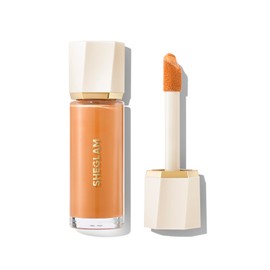 SHEGLAM Sunburst Glow Mixer 4-IN-1 Liquid Glow, Complexion Booster For A Glowing, Soft-Focus Look, Infused With Hyaluronic Acid, Vegan & Cruelty-Free-Medium Warm Golden