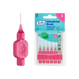 TePe Interdental Brush 0.02 inch (0.4 mm) (4S) 6 Pieces | Oral Care/Dental Care Interdental Care Interdental Brush