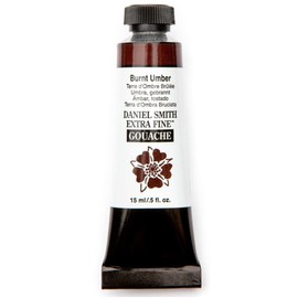 Daniel Smith Pintura Gouache Extra Fino Burnt Umber S-1 15 ml