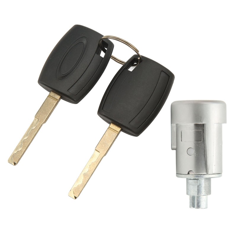 Ignition Barrel Lock with 2 Keys 1926227 Replacement for Ford