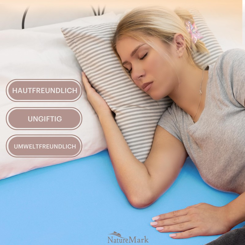 NatureMark Pack of 2 Jersey Fitted Sheets, 100% Cotton, Many