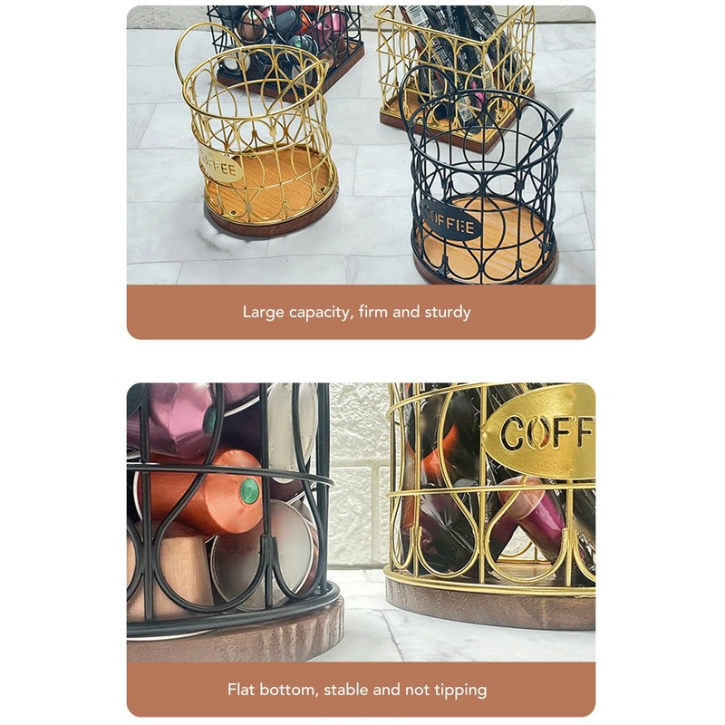 Coffee Pod Holder for Counter, K Cup Holders Coffee Pods