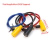 caralin 8x640MM Cycling Cable Anti-Theft Scooter Safety Lock with 2