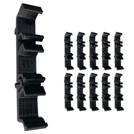 10pcs DIN Rail Mounts for Wago 221 Connectors 3D Printed