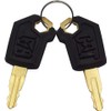 LYSAIMG10Pcs Keys for Cat 5P8500 Equipment,Suistable for Heavy Equipment 5P8500