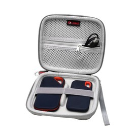 XANAD Case for SanDisk Extreme Pro / SanDisk Extreme Portable SSD 500GB 2TB 4TB Protective Case (Grey 2 SSD)