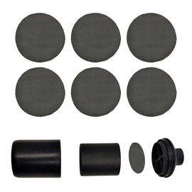 xcivi 6PCS Replacement Moisture Filter Barriers Only Compatible with Smoke Trap Personal Air Filter, Saliva Catcher, Filters Initial Smoke, Dual Protection for Cleaner Exhale, Saliva Trap