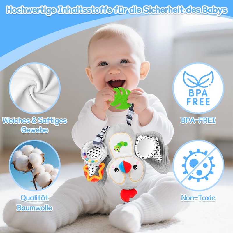 MPQMPQ Baby Toy 0-6 Months Hanging Rattle Toy Baby Toy