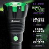 LitezAll 25478 Kodiak Kolossus 15000 Lumen Rechargeable Tactical Flashlight