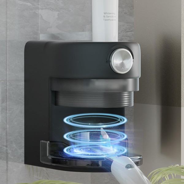 Automatic Toothpaste Dispenser Wall Mounted Toothpaste Squeezer for Kids and