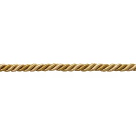 DÉCOPRO Triple Toned Gold 5/16" Decorative Rope Cord Lion's Pride [By The Yard]
