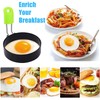 4 Pcs Egg Rings, Stainless Steel Egg Ring with Anti-Scald