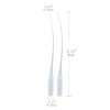Wacnune 100 Pcs 0.3mm Plastic Dropper Extender,Micro Tip Pipette,Used for