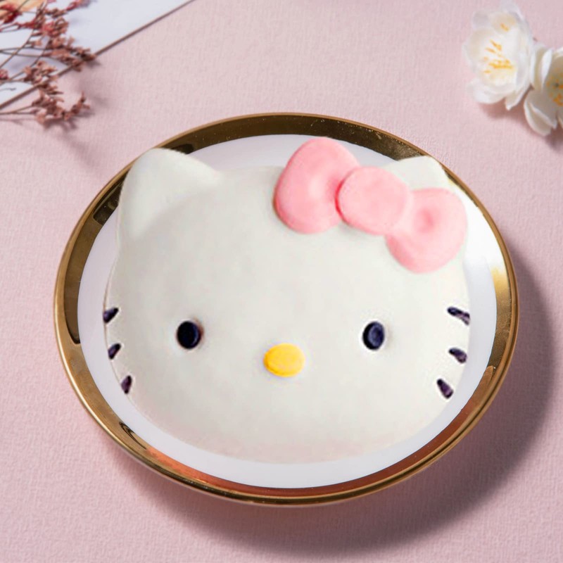 Yedadone 6 Inch Cute Cat Silicone Fondant Cake Mold -