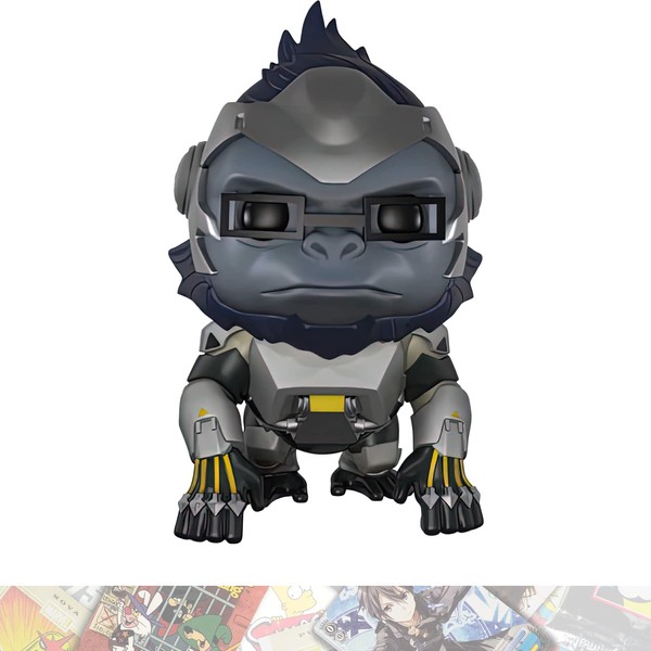 Winston: 6in Deluxe Pop! Games Vinyl Figurine Bundle with 1
