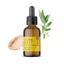 JUNGHEIT Facial Scrub Lemon Verb | Organic & Vegan Certified | Anti-Inflammatory | Cleans Pores Deep and Prevents Blackheads | For All Skin Types | Exfoliating Face | Face Care - 50 ml