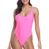 MIAIULIA - Traje de baño de una pieza para mujer,