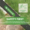 BYANE 16 Inch Chainsaw Bar and Chain Combo, 3/8" LP