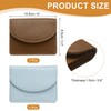 sourcing map 2 Pcs Leather Business Card Case, Professional Slim