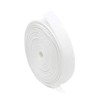1.9cm Cotton Twill Tape - White - By Yard