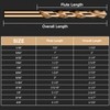 MACXCOIP Cobalt Drill Bit Set, 15Pcs M35 High Speed Steel
