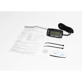 Tach/hour Digital Tachometer Hour Meter w/ Max RPM Recall 2/4 Stroke Waterproof pwc jetski