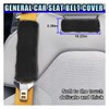 10PCS Fluffy Car Accessories Set, Furry Steering Wheel Cover with