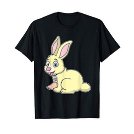 Funny Bunny Rabbit with Lucky Charm Human Foot Good Luck T-Shirt